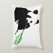 Panda Beer Design. Decoratief Kussen (Voorkant(Verticaal))