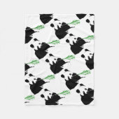 Panda Beer Design. Fleece Deken (Voorkant)