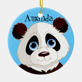 Panda Beer Design Ornament