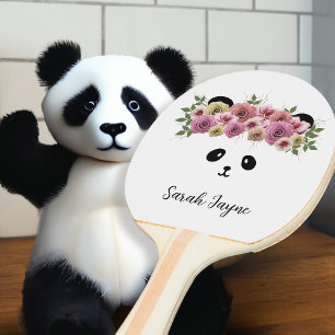 Panda Beer Dierlijk Face Ping Pong Paddle Tafeltennisbatje
