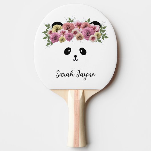  Panda Beer Dierlijk Face Ping Pong Paddle Tafeltennisbatje (Voorkant)