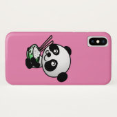 PANDA BEER EET CHINESE VOEDSELTELEFOONGEVAL Case-Mate iPhone CASE (Achterkant (horizontaal))