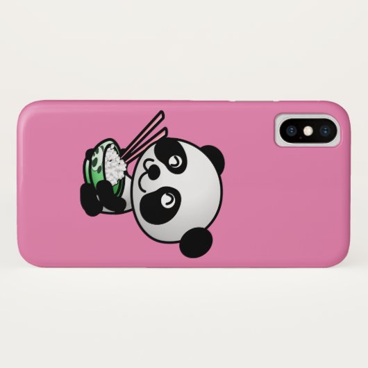 PANDA BEER EET CHINESE VOEDSELTELEFOONGEVAL Case-Mate iPhone CASE (Achterkant (horizontaal))