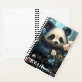 Panda Beer en Bloemen Planner (Display)
