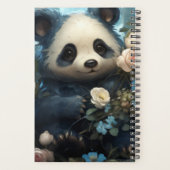 Panda Beer en Bloemen Planner (Achterkant)