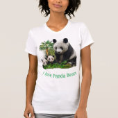 Panda-Beer en cubuskleding T-Shirt (Voorkant)
