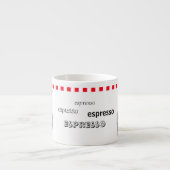 Panda Beer Espresso Cup Kop (Voorkant)