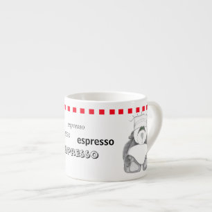 Panda Beer Espresso Cup Kop