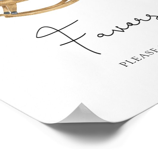 Panda beer - Favorieten Poster (Hoek)