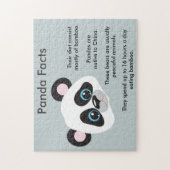 Panda beer feiten legpuzzel (Verticaal)