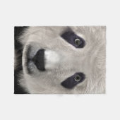 Panda Beer Fleece Deken (Voorkant (Horizontaal))