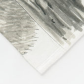 Panda beer fleece deken (Hoek)