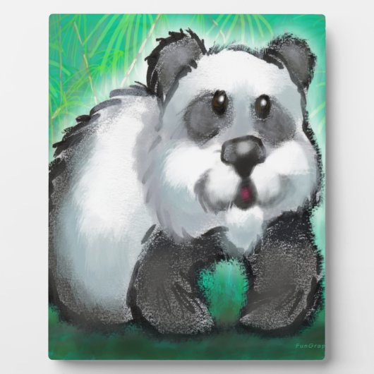 Panda Beer Fotoplaat (Voorkant)