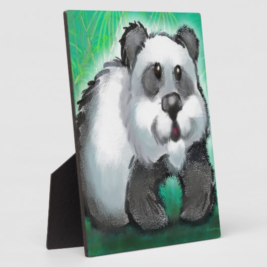 Panda Beer Fotoplaat (Zijkant)