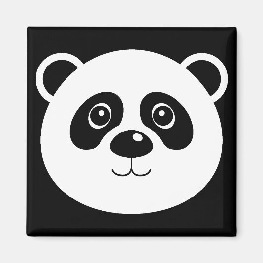 Panda Beer Fridge Magnet koelkast (Voorkant)