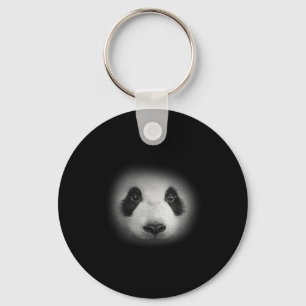 Panda Beer Gezicht voor Dierenvrienden en vriendel Sleutelhanger