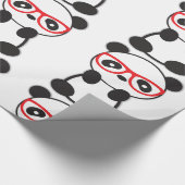 Panda Beer Gift Wrapping Paper Cadeaupapier (Hoek)