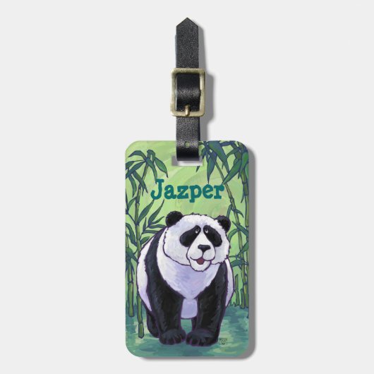 Panda Beer Gifts & Accessoires Bagagelabel (Voorkant verticaal)