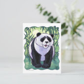 Panda Beer Gifts & Accessoires Briefkaart (Staand voorkant)