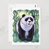 Panda Beer Gifts & Accessoires Briefkaart (Voorkant / Achterkant)