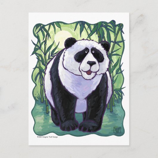 Panda Beer Gifts & Accessoires Briefkaart (Voorkant)