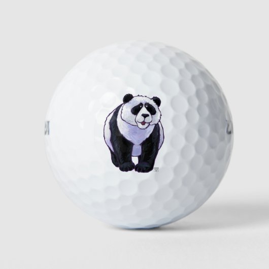 Panda Beer Gifts & Accessoires Golfballen (Voorkant)