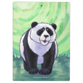 Panda Beer Gifts & Accessoires Klembord (Achterkant)