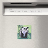 Panda Beer Gifts & Accessoires Magneet (Insitu (Vaatwasser))