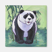 Panda Beer Gifts & Accessoires Magneet (Voorkant)