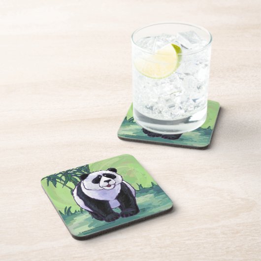 Panda Beer Gifts & Accessoires Onderzetter (Rechterzijde)