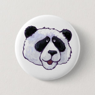 Panda Beer Gifts & Accessoires Ronde Button 5,7 Cm