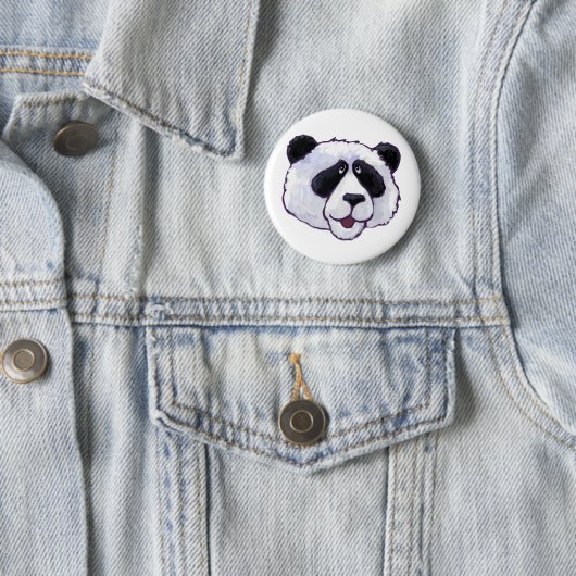 Panda Beer Gifts & Accessoires Ronde Button 5,7 Cm (In situ)