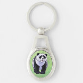 Panda Beer Gifts & Accessoires Sleutelhanger (Voorkant)
