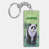 Panda Beer Gifts & Accessoires Sleutelhanger (Voorkant Links)