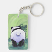 Panda Beer Gifts & Accessoires Sleutelhanger (achterkant)