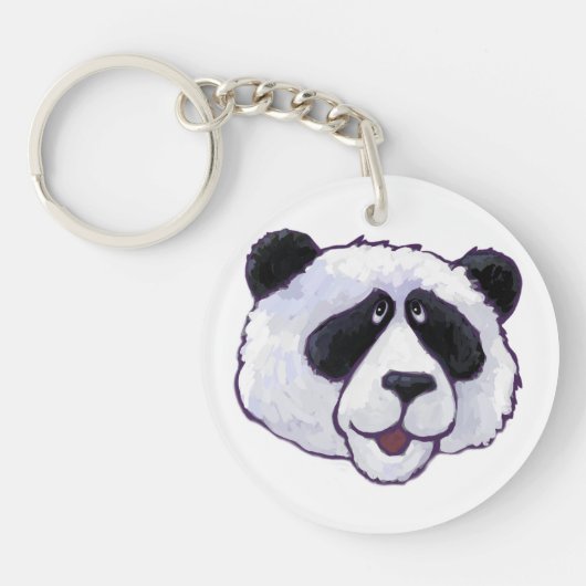 Panda Beer Gifts & Accessoires Sleutelhanger (Voorkant)