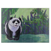 Panda Beer Gifts & Accessoires Snijplank (Voorkant)