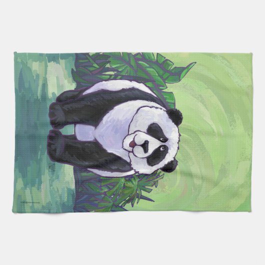 Panda Beer Gifts & Accessoires Theedoek (Horizontaal)