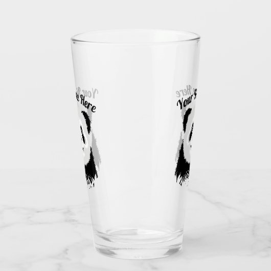 Panda Beer Glass Glas (Links)