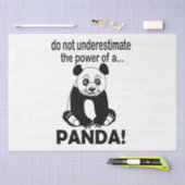 Panda Beer Grappige Schattige Panda Tissuepapier (Craft)