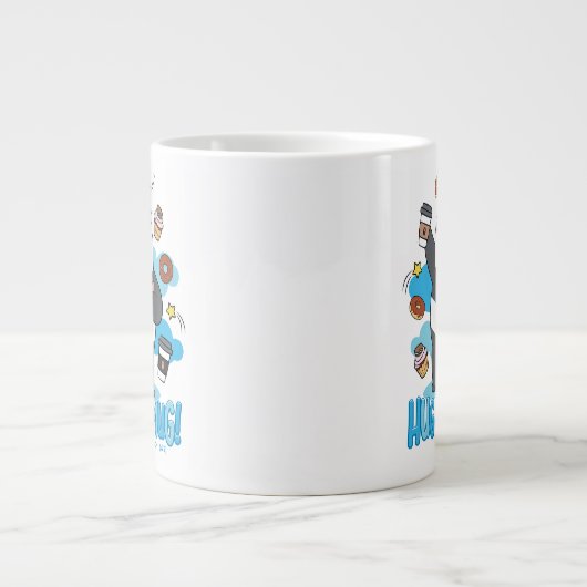 Panda Beer - Hug in een Mok! Grote Koffiekop (Voorkant)