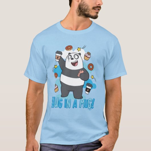 Panda Beer - Hug in een Mok! T-shirt (Voorkant)