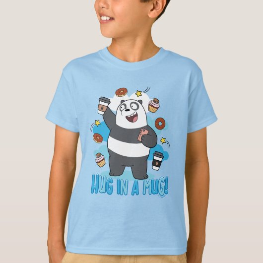 Panda Beer - Hug in een Mok! T-shirt (Voorkant)
