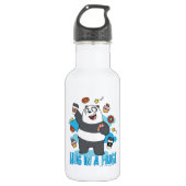 Panda Beer - Hug in een Mok! Waterfles (Voorkant)