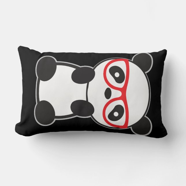 Panda Beer Hug Pillow Kussen (Voorkant)