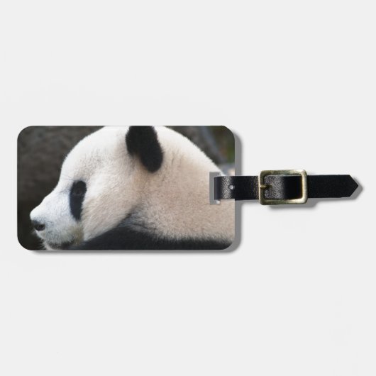 Panda Beer Hugs Bagagelabel (Voorkant horizontaal)