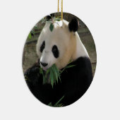 Panda Beer Hugs Keramisch Ornament (Rechts)