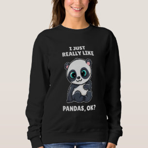 Panda Beer ik hou echt van Pands OK Trui