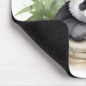 Panda Beer in bamboe mand Muismat (Hoek)