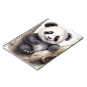Panda Beer in bamboeboom Notitieboek (Linkerzijde)